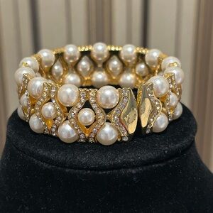 Bridal cuff bangle